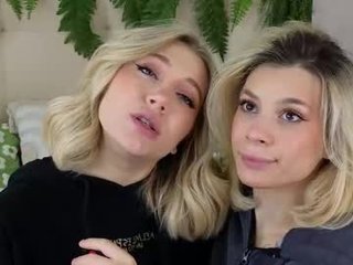 pinkadele 0 y. o. cam slut in sensual kiss live sex action