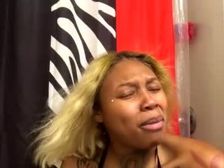 big_lavish 0 y. o. ebony cute cam girl sucks the cock of her much boyfriend