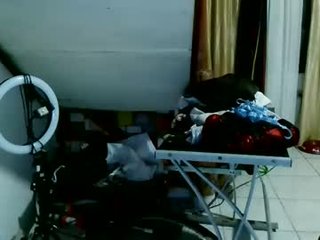 michelleastro 20 y. o. cam girl with tiny tits loves smoking on camera in the chatroom