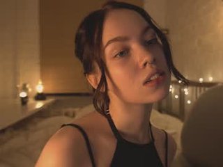 bibi_it_is 0 y. o. depraved brunette cam girl presents her pussy sodomized
